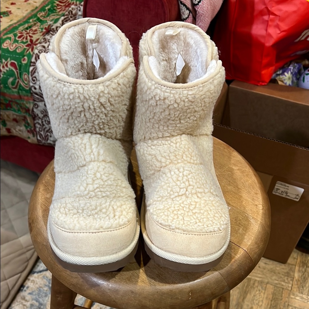 Cozy Shearling Ankle Boots